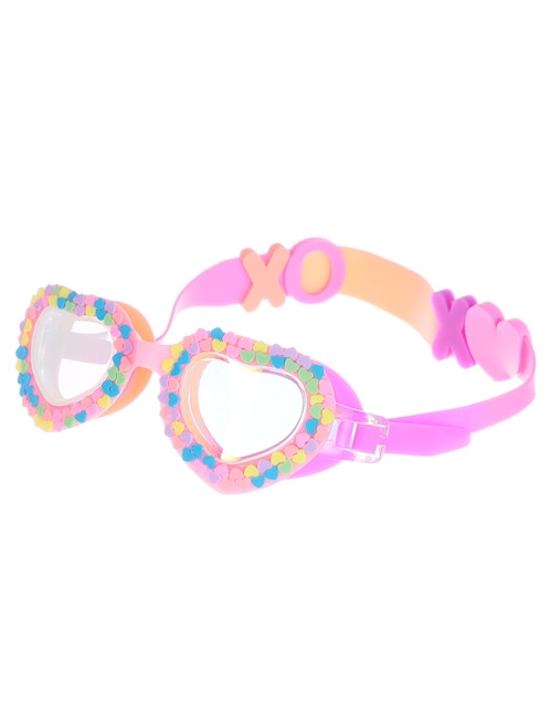 Goggles de puente fijo Mermaids 123 para natación de niña