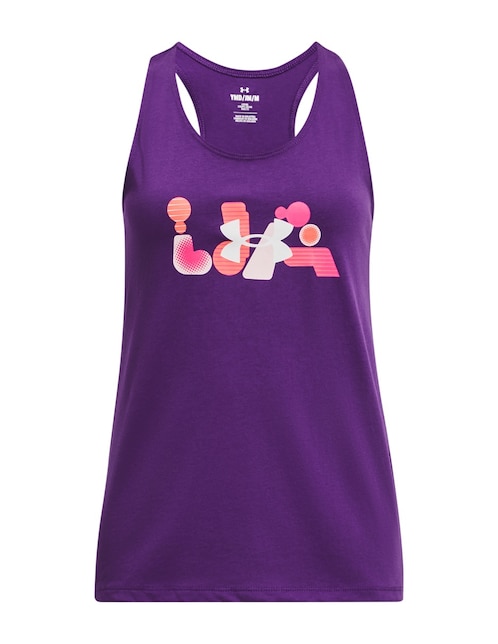 Playera deportiva para entrenamiento Under Armour para niña