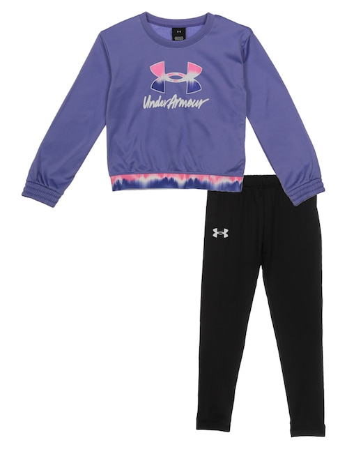 Conjunto deportivo Under Armour para niña 2 piezas