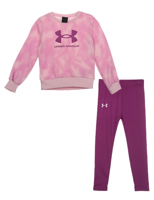 Conjunto deportivo Under Armour de algodón para niña 2 piezas