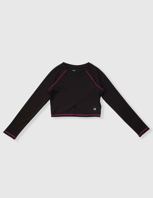 Top deportivo X10 para entrenamiento niña