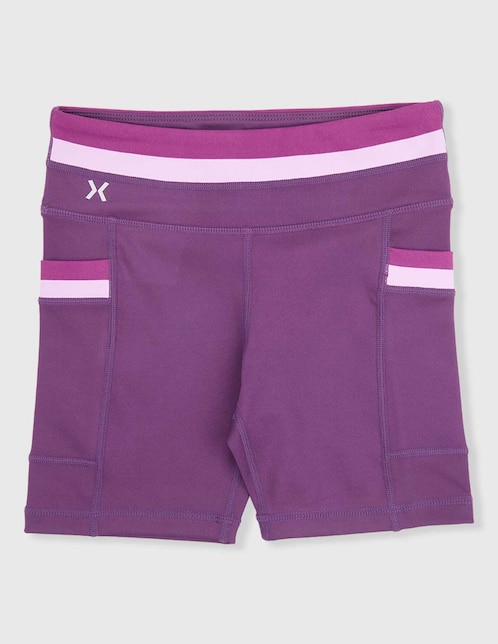 X10 Short con bolsillos X10 para entrenamiento niña