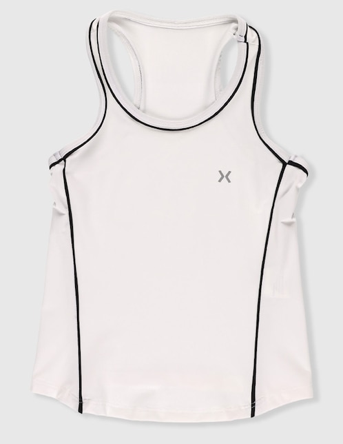 Playera deportiva para entrenamiento X10 de niña
