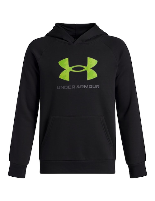 Sudadera Under Armour Ua Rival Flc Bl Prtfill Hd con capucha para niña