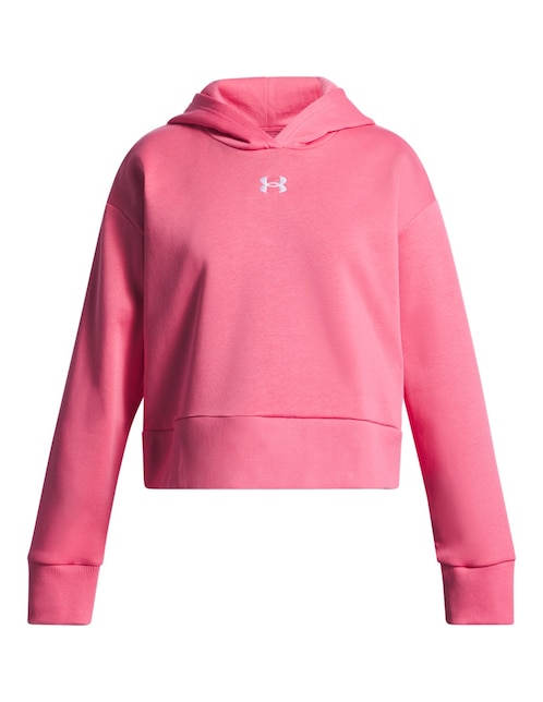 Sudadera Under Armour Ua Rival Fleece Hoodie con capucha para niña