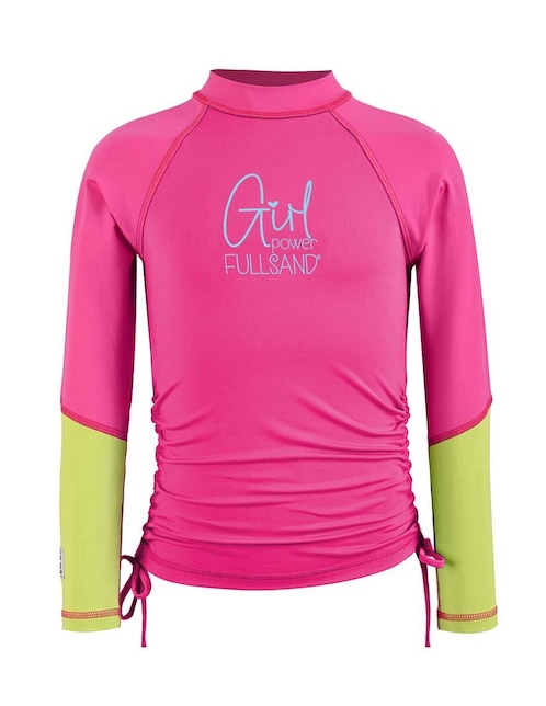 Wetshirt Fullsand estampado gráfico para niña