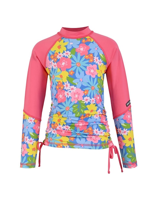 Wetshirt Fullsand floral para niña