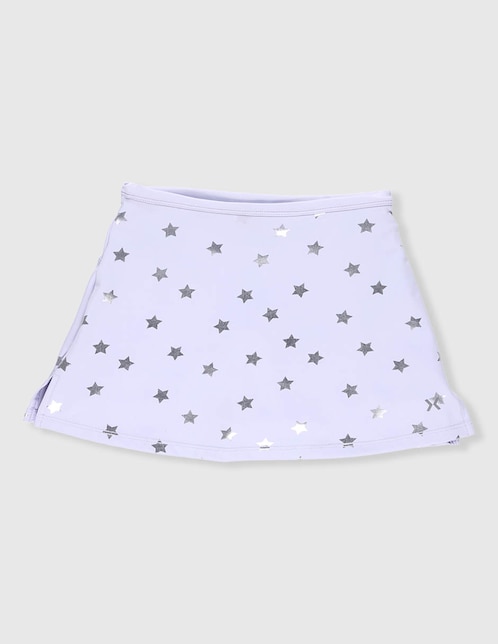 Falda short deportiva X10 para niña