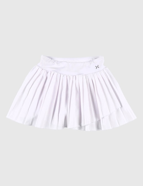 Falda short deportiva X10 para entrenamiento niña
