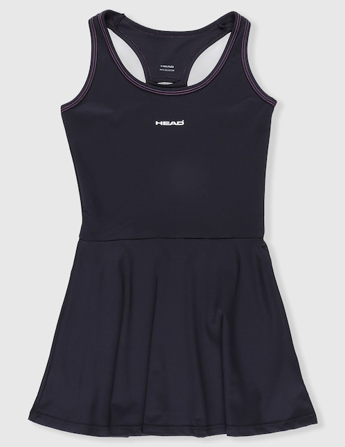Vestido Head sin manga para niña