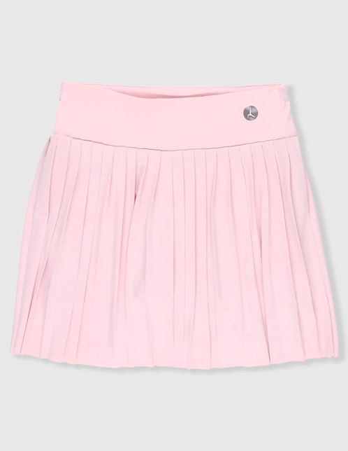 Falda short deportiva Pink Fit para entrenamiento niña