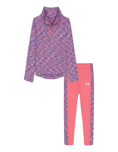 Conjunto deportivo regular Under Armour con elástico para niña