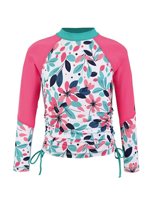 Wetshirt Fullsand estampado floral para niña