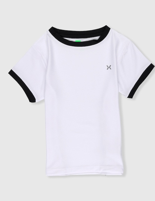 Playera deportiva para entrenamiento X10 de niña