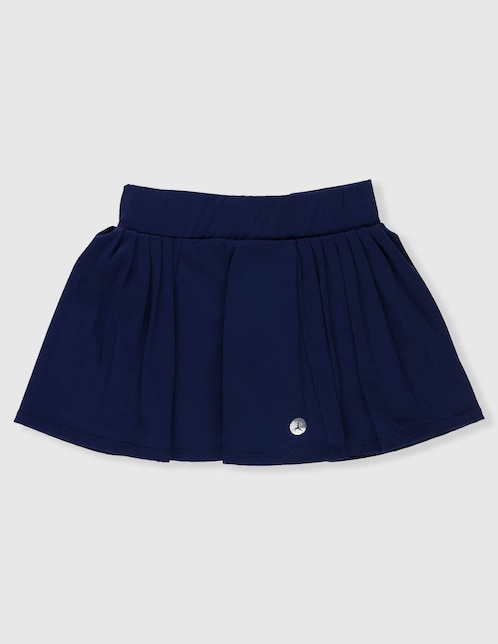 Falda short deportiva Pink Fit para entrenamiento niña
