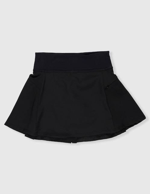 Falda short deportiva Pink Fit para entrenamiento para niña
