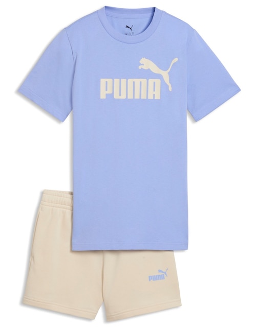 Conjunto deportivo Puma de algodón para niña