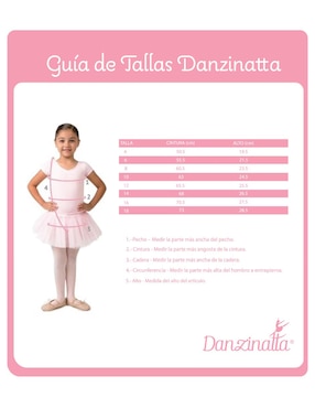 Short Danzinatta para entrenamiento niña