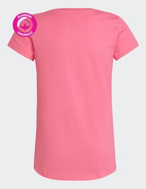 Playera deportiva para entrenamiento Adidas para niña