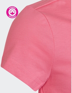 Playera deportiva para entrenamiento Adidas para niña