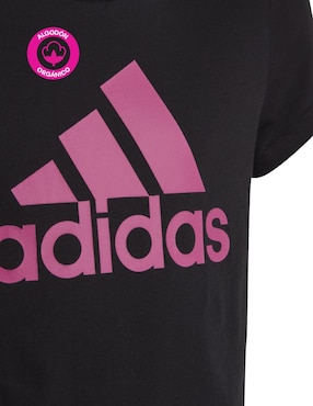 Playera deportiva para entrenamiento Adidas para niña