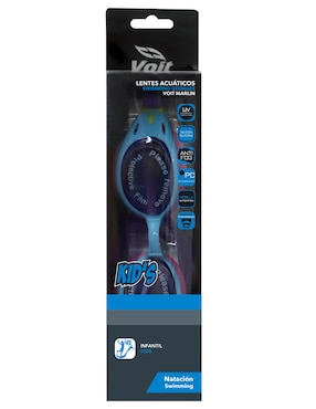 Goggles de puente intercambiable Voit para natación de niña