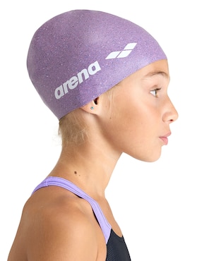 Gorra para natación de silicón Arena para niña