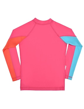 Wetshirt Fullsand estampado bloques de color para niña