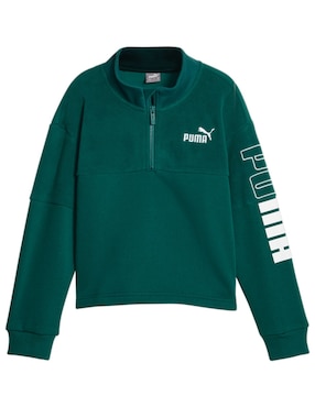 Sudadera Puma Con Capucha Para Niña