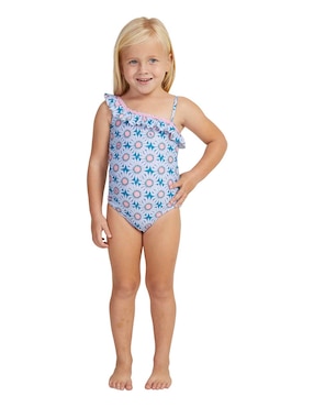 Traje de baño completo deportivo Roxy para niña