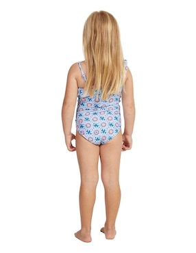 Traje de baño completo deportivo Roxy para niña