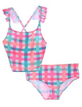 Conjunto Bikini Piquenique Para Niña