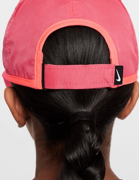Gorra con visera curva velcro para entrenamiento Nike infantil