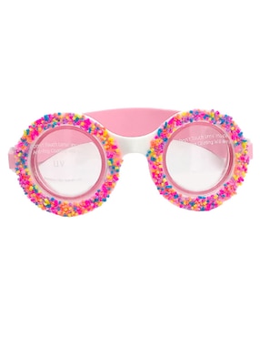 Goggles de puente fijo Mermaids 123 para natación de niña