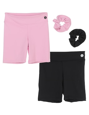 Short Pink Fit Multidisciplina Niña