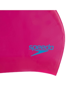 Gorra para natación de silicón Speedo para niña