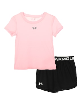 Conjunto Entrenamiento Under Armour De Algodón Para Niña 2 Piezas