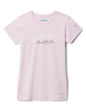 Playera Deportiva Columbia Para Niña