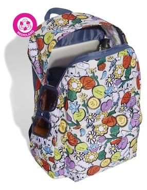 Mochila escolar Adidas K Cl Bp Bubbles para niña