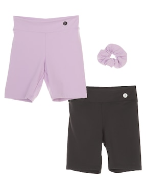 Short Pink Fit Multidisciplina Niña