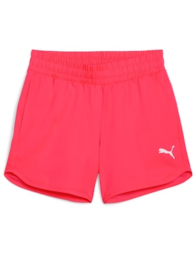 Short Con Bolsa Puma Para Entrenamiento Niña