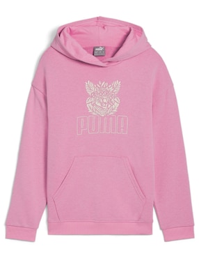 Sudadera Puma Con Capucha Y Bolsa Para Niña