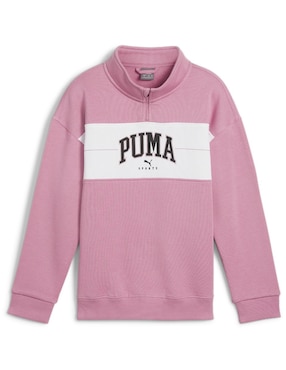 Sudadera Puma Con Capucha Y Bolsa Para Niña