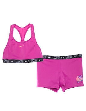 Traje De Baño Completo Deportivo Nike Para Niña