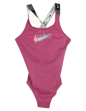 Traje De Baño Completo Deportivo Nike Para Niña