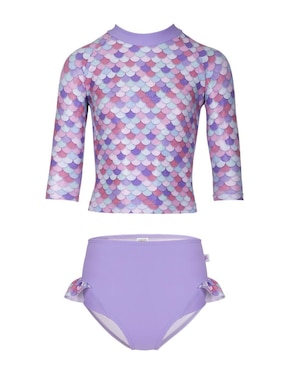 Wetsuit Mermaids 123 estampado para niña
