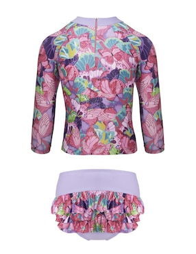 Wetsuit Mermaids 123 estampado animal print para niña
