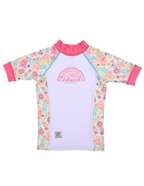 Wetshirt Fullsand Estampado Floral Para Niña