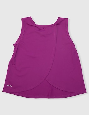 Tank top para entrenamiento X10 de niña