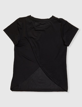 Playera deportiva para entrenamiento X10 de niña